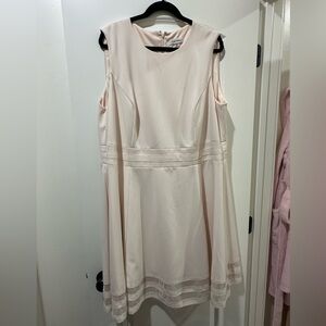Calvin Klein cream/white dress 22W